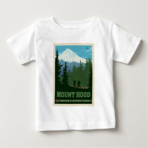 山フード オレゴン ベビーTシャツ