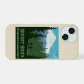 山フード | オレゴン iPhone 15ケース (裏面横)