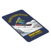 山ブラービクトリアスノーボーディング マグネット (右側)