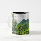 山ブリトンとエルユンケの風景 ツートーンマグカップ (正面左)