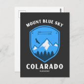 山ブルースカイ公式山エバンス ポストカード (正面/裏面)