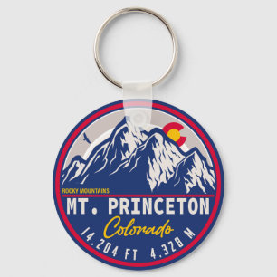 山プリンストンColorado - 14ers fourteener hiking キーホルダー