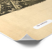 山プレザントペンシルバニア1900アンティークパノラマ ポスター (角)