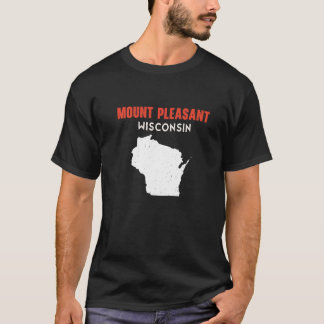 山プレザントUSA州アメリカトラベルモンタナンH Tシャツ