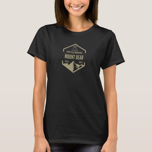 山ベアアラスカ Tシャツ (正面)