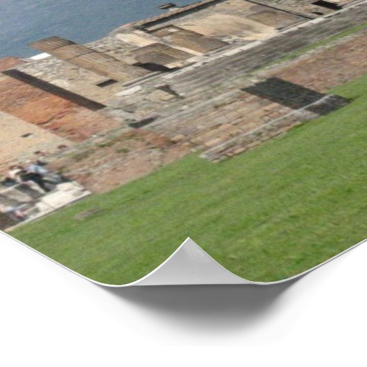 山ベスビウス ポスター (角)