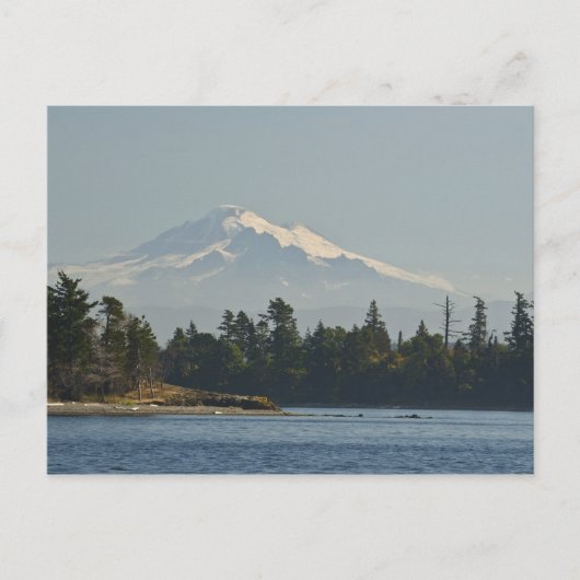 山ベーカーが景観を支配 ポストカード (正面)