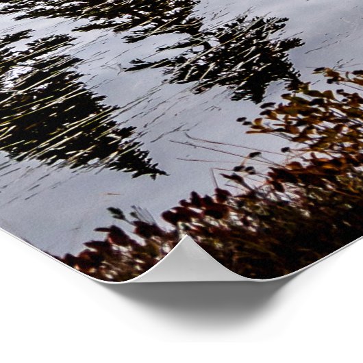 山ベーカー反射 ポスター (角)