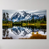 山ベーカー反射 ポスター (正面)