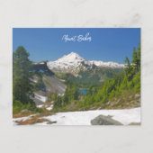 山ベーカー山風景写真 ポストカード (正面)