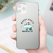 山ベーカーWashington Bearマウンテンズスキー シール (スマートフォン)