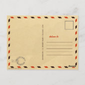 山ホイットニーカリフォルニアシエラネバダヴィンテージ ポストカード (裏面)