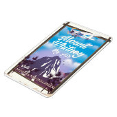 山ホイットニークラシック、カリフォルニア旅行ポスター マグネット (左側)