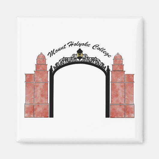 山ホルヨークカレッジゲイツ マグネット (正面)