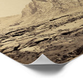 山ホレブインザシナイ砂漠 ポスター (角)