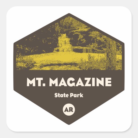 山マガジン州パークアーカンソー スクエアシール (正面)