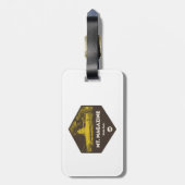 山マガジン州パークアーカンソー ラゲッジタグ (裏面縦)