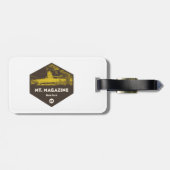 山マガジン州パークアーカンソー ラゲッジタグ (裏面横)