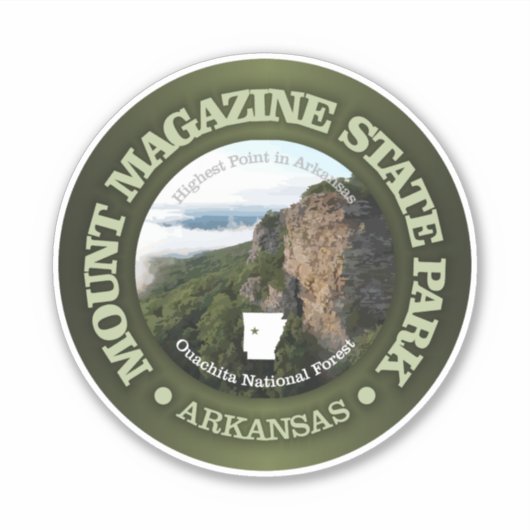 山マガジンSP シール (正面)