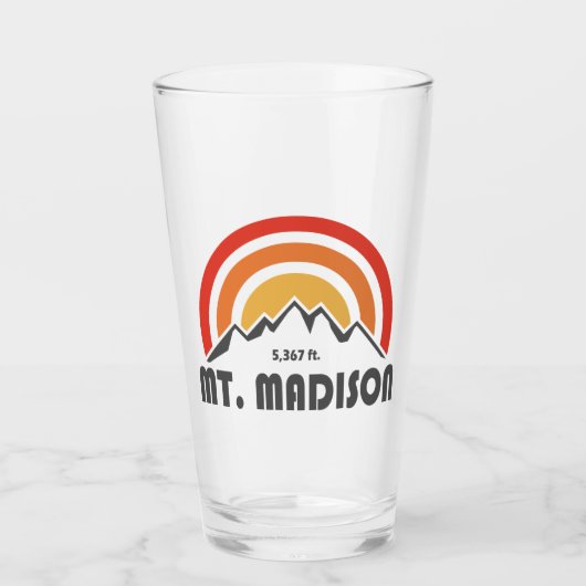 山マディソンニューハンプシャー タンブラーグラス (正面)