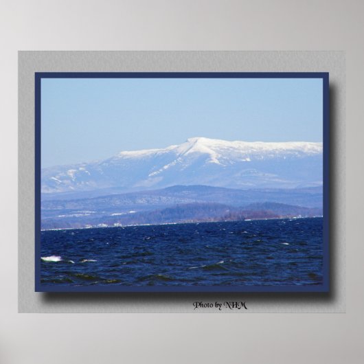 山マンズフィールド，バーモント ポスター (正面)