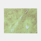 山マーシー地形図 – アディロンドックパーク ドアマット (正面)