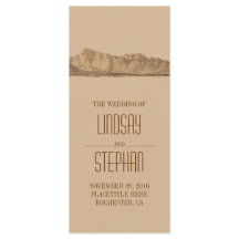 山モダンの結婚式 プログラム