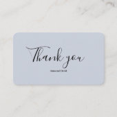 山モダン林の風景サンキューカード エンクロージャーカード (正面)