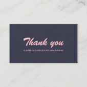 山モダン林サンキューカード エンクロージャーカード (正面)