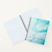 山モダン素朴男らし木アルボリスト ノートブック (内部)