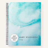 山モダン素朴男らし木アルボリスト ノートブック (正面)