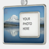山モランリフレクションアットグランドテトン シルバープレートフレームオーナメント (左)