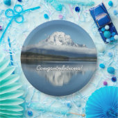 山モランリフレクションアットグランドテトン ペーパープレート (パーティー)