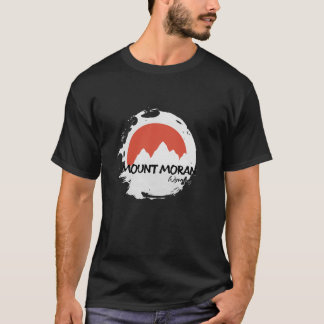 山モラン山脈ワイオミンハイキングアウトドアリター Tシャツ