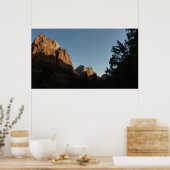 山モローニとジオンのヤコブのピーク ポスター (キッチン)