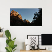 山モローニとジオンのヤコブのピーク ポスター (ホームオフィス)