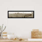 山ユニオンサッカー写真1914 ポスター (キッチン)