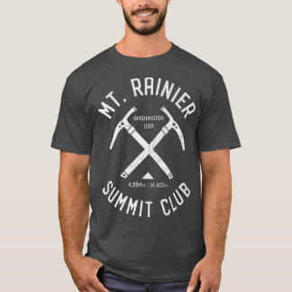 山ライニアサミットクラブ私が登った山 Tシャツ