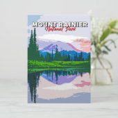 山ライニアナショナルパークヴィンテージホリデーカード シーズンカード (スタンド正面)