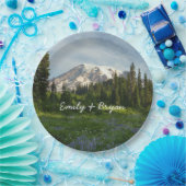 山ライニアモーニングライト ペーパープレート (パーティー)