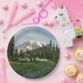 山ライニアモーニングライト ペーパープレート (パーティー)