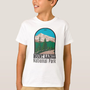 山ライニアーナショナルパークワシントンヴィンテージT-S Tシャツ
