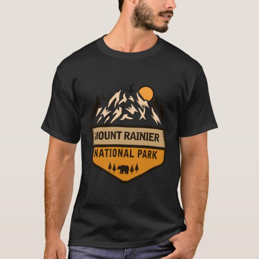 山ライニア国立公園 Tシャツ (正面)