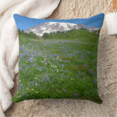 山ライニエとパープルルパン クッション (ブランケット)