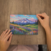 山ライニエールナショナルパークウォーターカラー 招待状