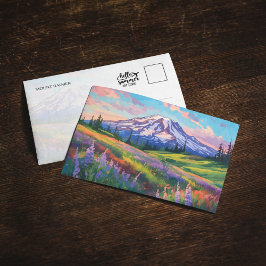 山ライニエールナショナルパークウォーターカラー 招待状