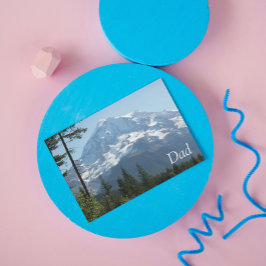 山ライニエ写真父の日札 カード