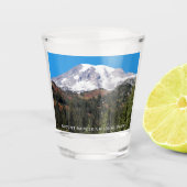 山ライニエ国立公園トラベルフォト ショットグラス (正面)