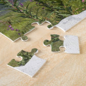 山ライニエ国立公園ワイルドフラワーフォト ジグソーパズル (側面)