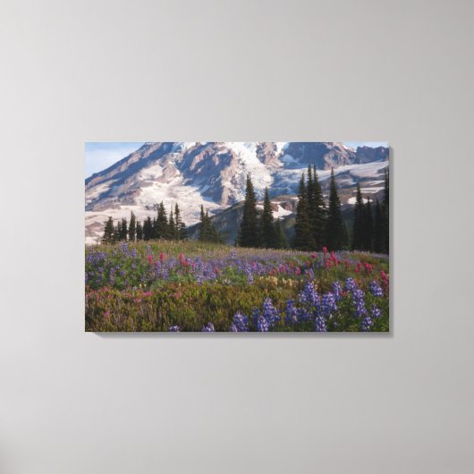 山ライニエ国立公園山ライニエ3 キャンバスプリント (正面)